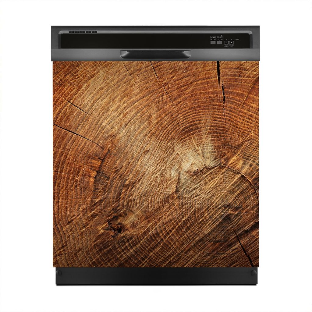 Magnete Dekorative 60x60 cm Küche Magnetmatte Spülmaschine - Holz Stamm