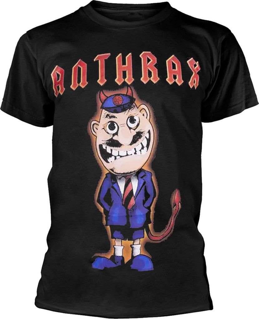 Anthrax - "TNT Cover" T-Shirt für Herren/Damen Uni RO7724 (L) (Schwarz)
