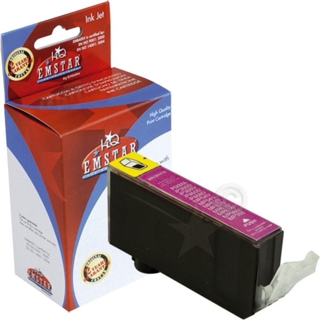 EMSTAR C89 EMSTAR Inkjet-Patronen magenta, 510 Seiten, C89 (ersetzt TP CLI-521M )