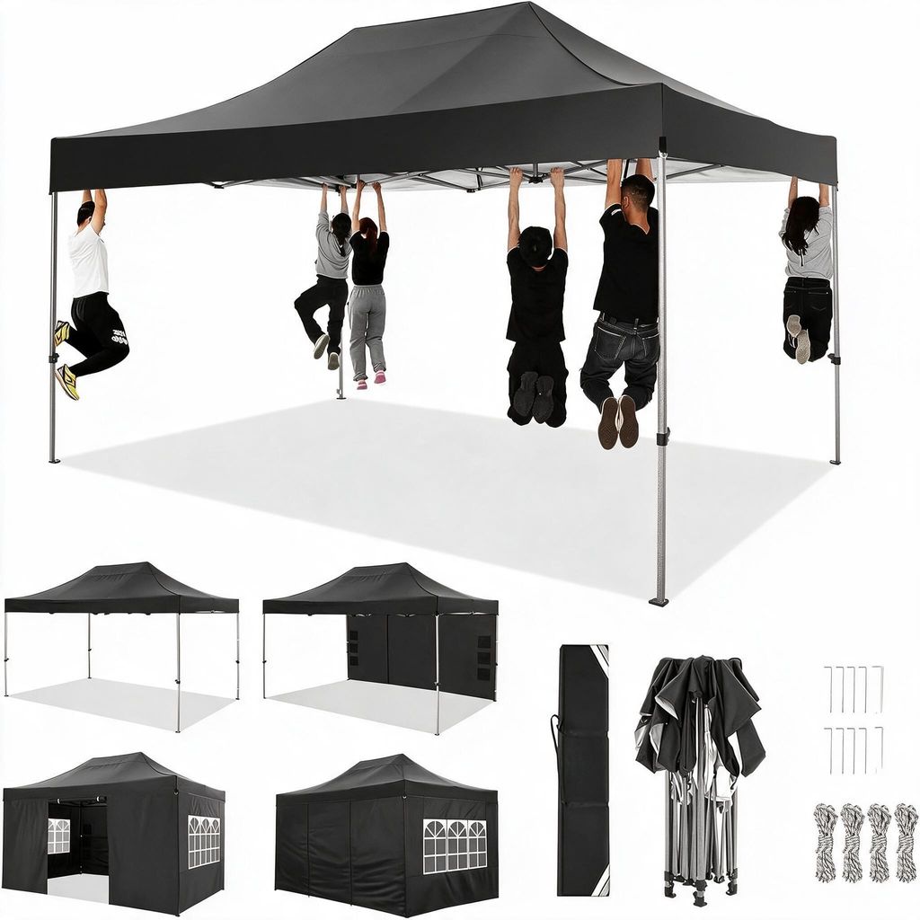 Tente pliante Pavillon 3 x 4,5 m, chapiteau Pavillon de Image du produit 