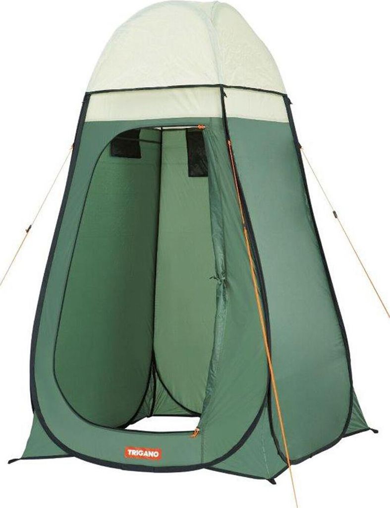 Toilettenzelt Silma Quick Camping Umkleidezelt, Duschzelt 120x120x195cm Zelt Grün