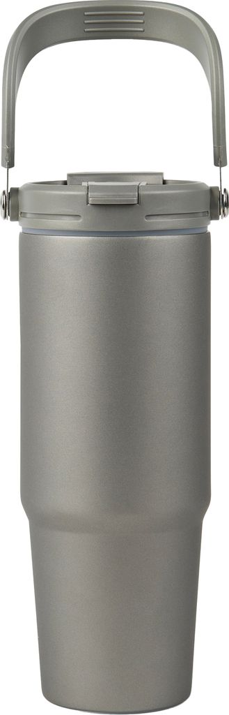 Vinga - Flasche "Eos Trek", Recycelter Edelstahl, 880 ml XD931 (Einheitsgröße) (Grau)