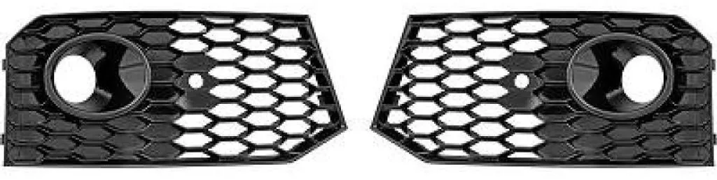 Grille de pare-chocs DIEDERICHS pour AUDI Q5 (FYB) - Noir Brillant OEM