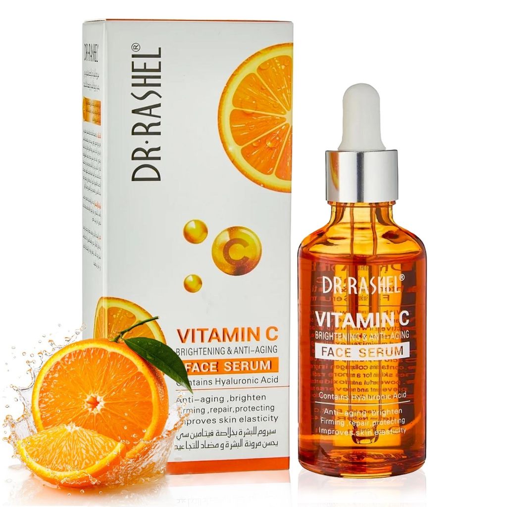 Gesichtsserum Vitamin C Serum Brightening Anti-Aging Anti-Falten Hyaluronsäure Dr.Rashel 50ml