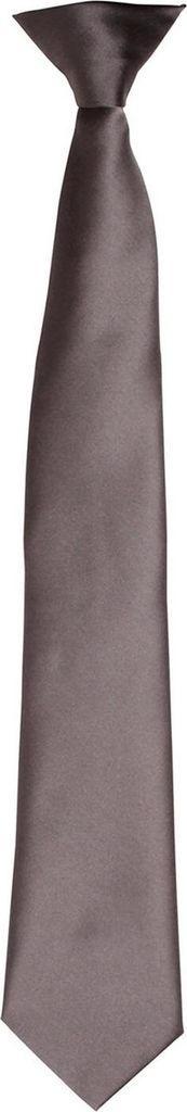 Premier - Krawatte für Herren/Damen Uni PC6346 (Einheitsgröße) (Dunkelgrau)