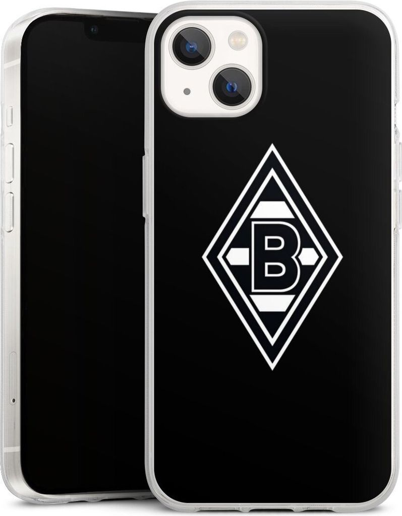 DeinDesign Handyhülle für Apple iPhone 13 Silikon Hülle Case Smartphone Schutzhülle Borussia Mönchengladbach Gladbach Wappen