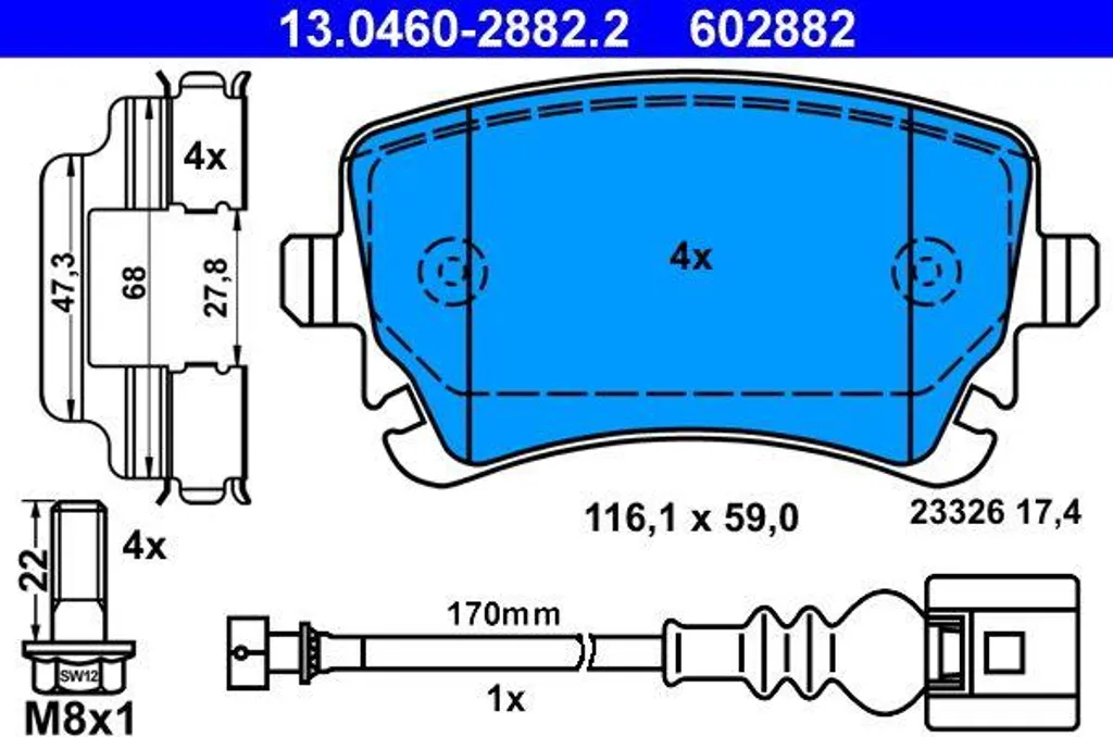 Kit freins pour Transporter V et VI idéal pour charges lourdes et van
