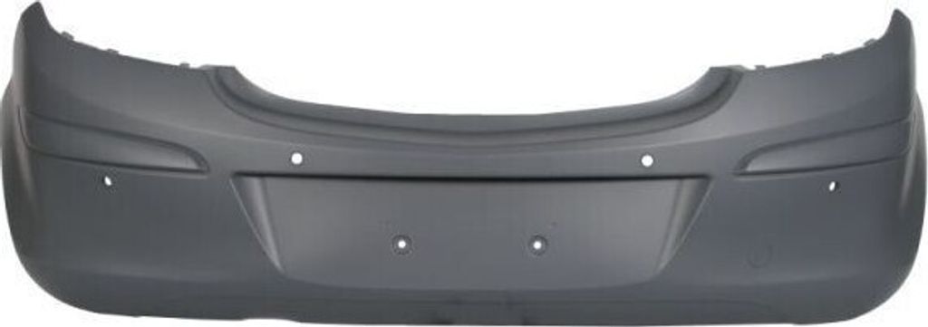 BLIC Heckstoßstange Stoßfänger Hinten für OPEL Corsa D Schrägheck (S07)