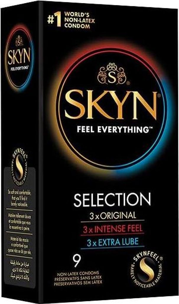SKYN Selection Kondome latexfreie Set 3 Original 3 Intense Produktbild 