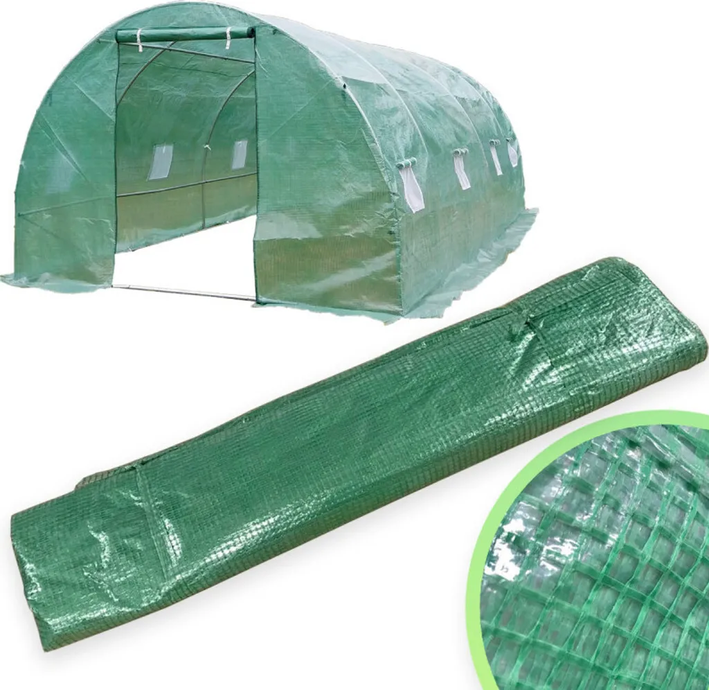 Film 4iQ pour serre de jardin vert 3 x 6 m - Bâche horticole renforcée
