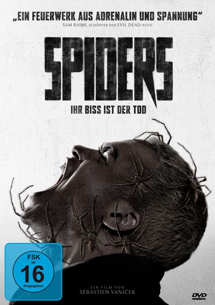 Plaion Pictures Spiders - Ihr Biss ist der Tod (DE), Film, DVD, 102 min, Vermines, Horror, 16:9