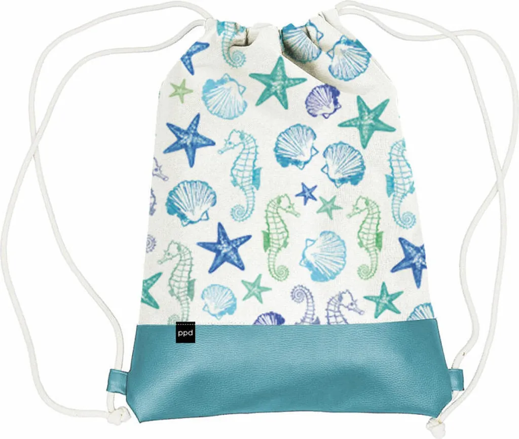 Zaino PPD 603403 Aquarell Beach | Collezione Luxury Cotton & Leather