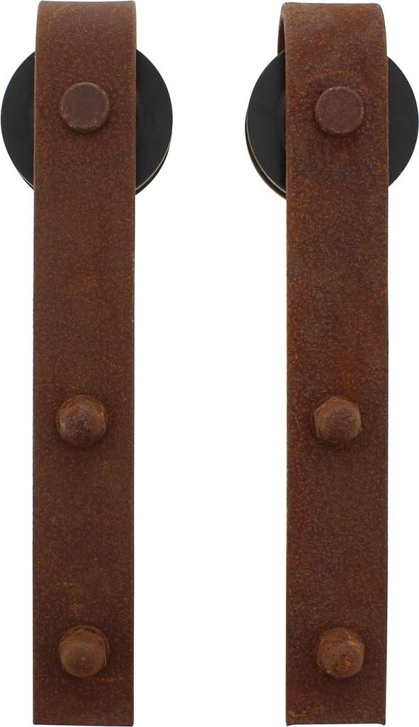 Intersteel 2-teiliges Laufrollen-Set Basic 290 mm Antik