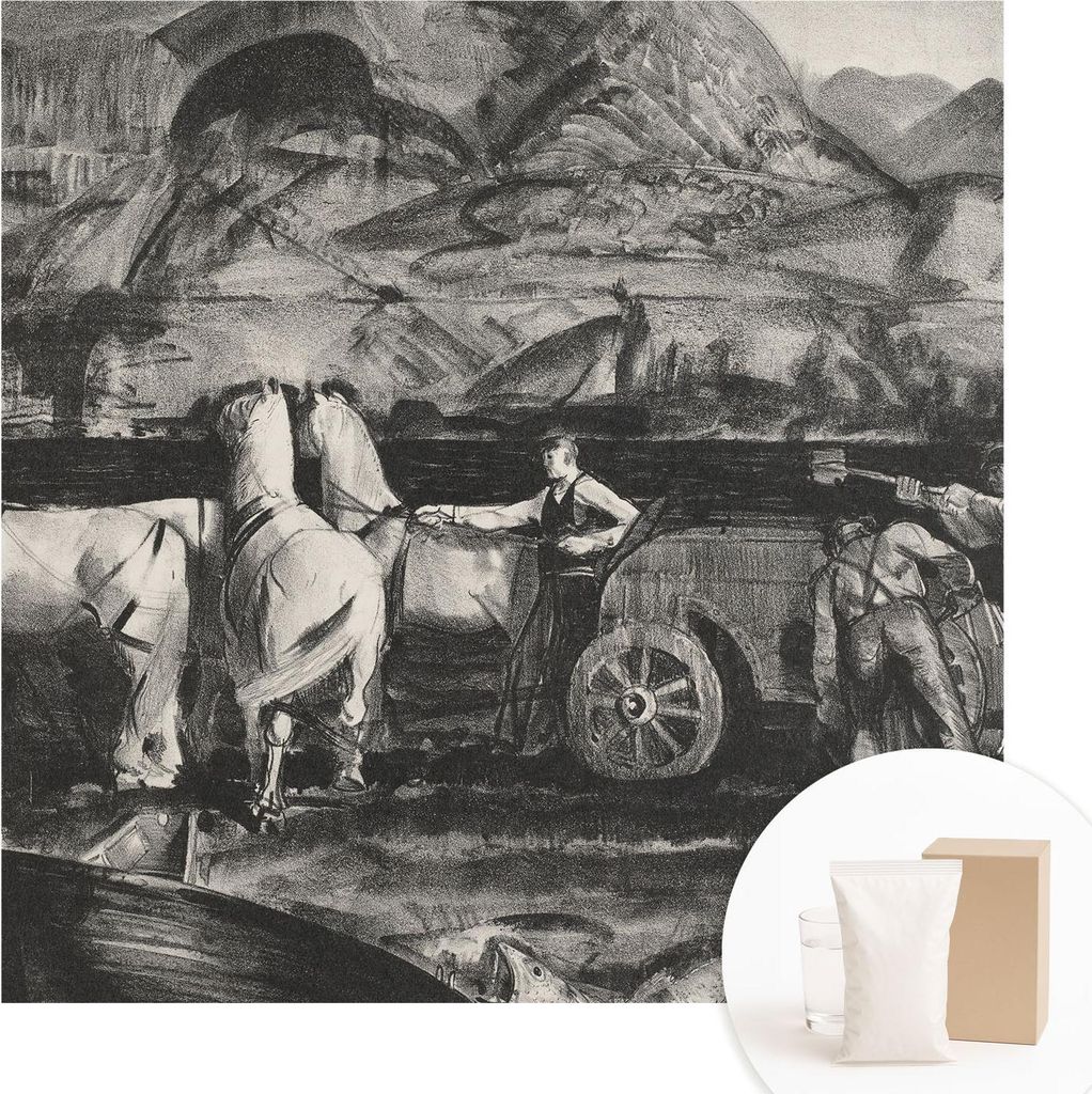 Fototapete - Wandbilder für Wohnzimmer - 250x250 cm - Dekorative Wandfolie - Modernes Design für Wanddekoration - Tapeten für Innenräume - Dorf...