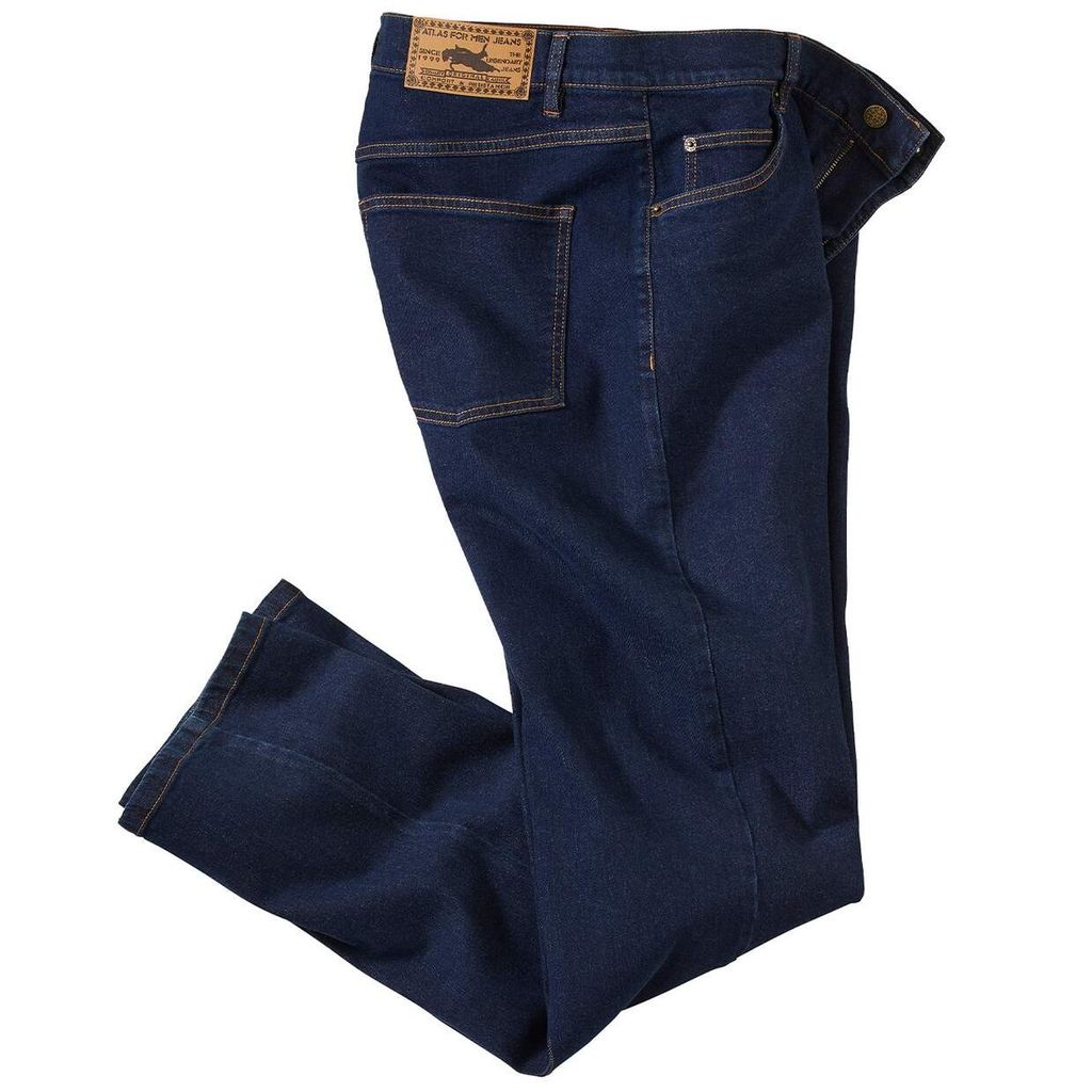 Atlas For Men - Jeans für Herren AF1488 (48R) (Dunkelblau)