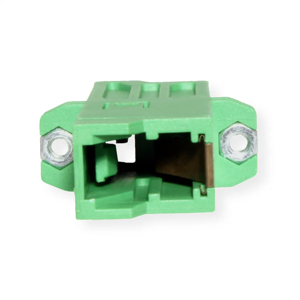 Adattatore Fibra Ottica LSH ROLINE Verde Monomodale - E2000 Simplex - 3