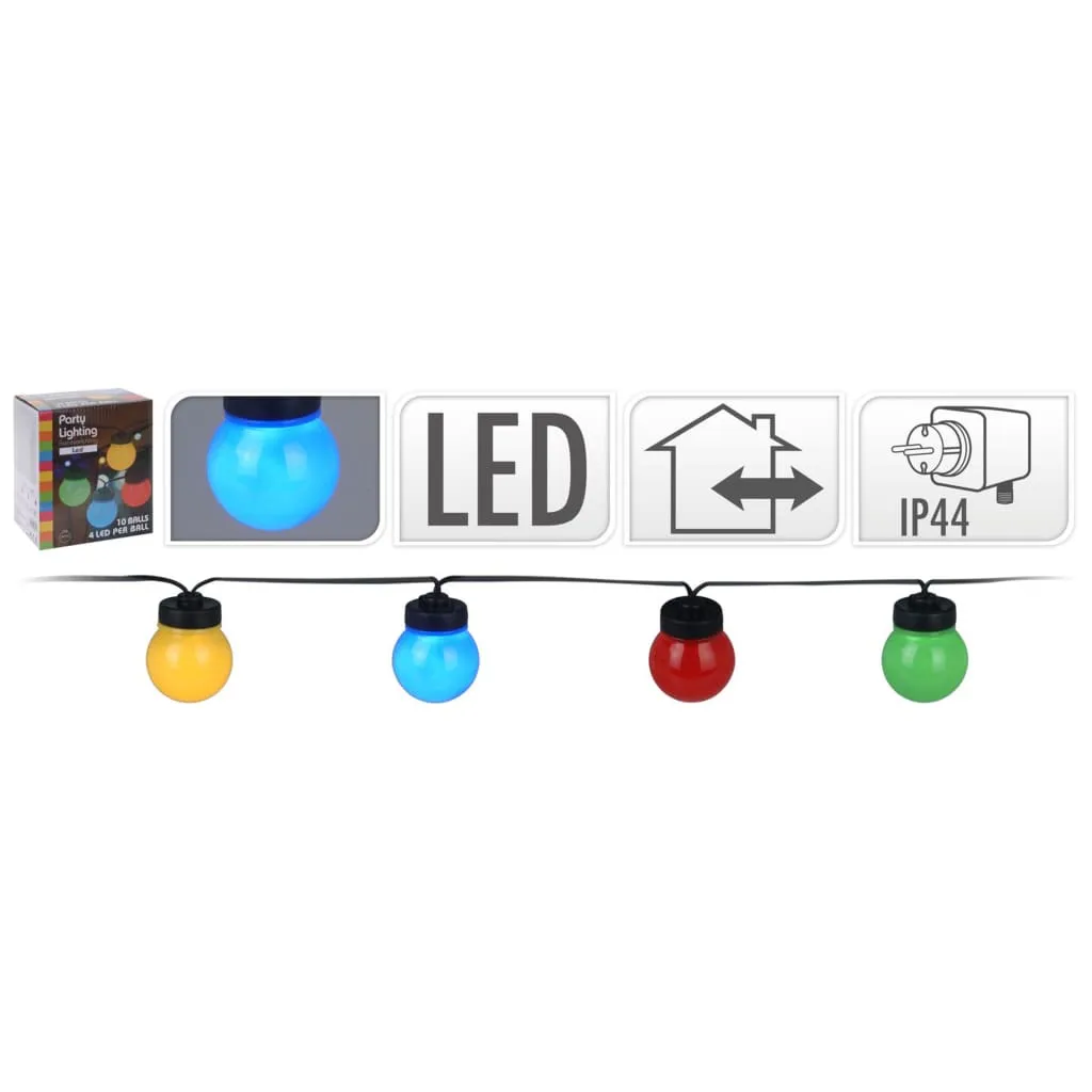 Guirlande Lumineuse LED Multicolore pour Fête et Décoration Extérieure