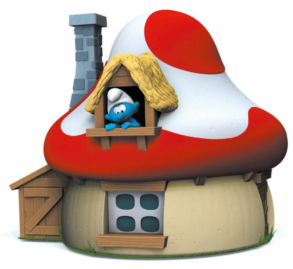 Tirelire Plastoy Les Schtroumpfs La Maison Champignon Image du produit 