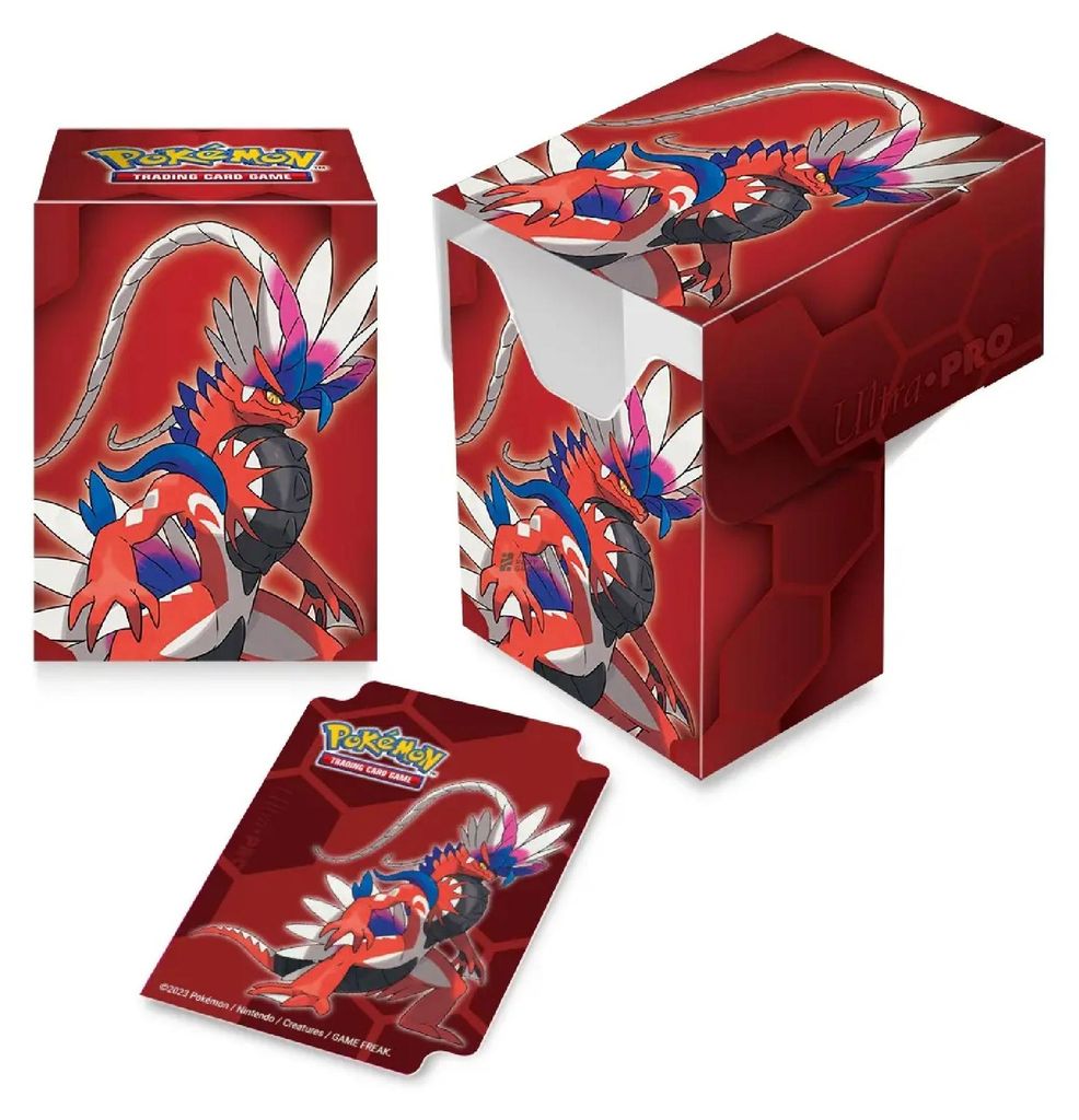 Ultra Pro Pokémon Koraidon Deck-box Rot  Rot One Size Produktbild 