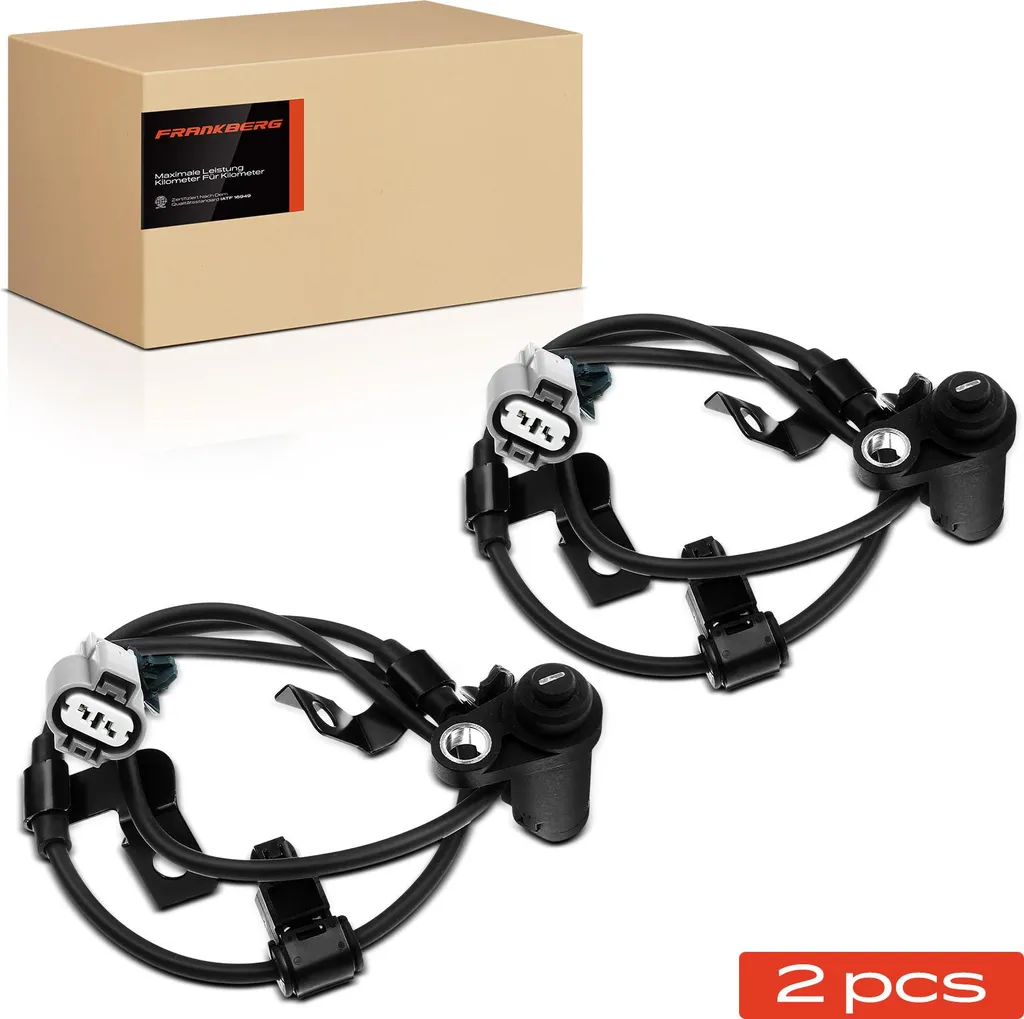 2 Capteurs ABS Frankberg Arrière pour Mitsubishi L200 Triton 2005-2015