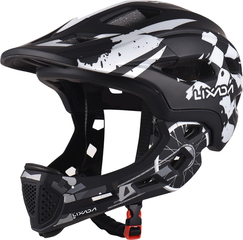 Kask rowerowy Lixada, kask dziecięcy odwracalny pełny i Zdjęcie produktu