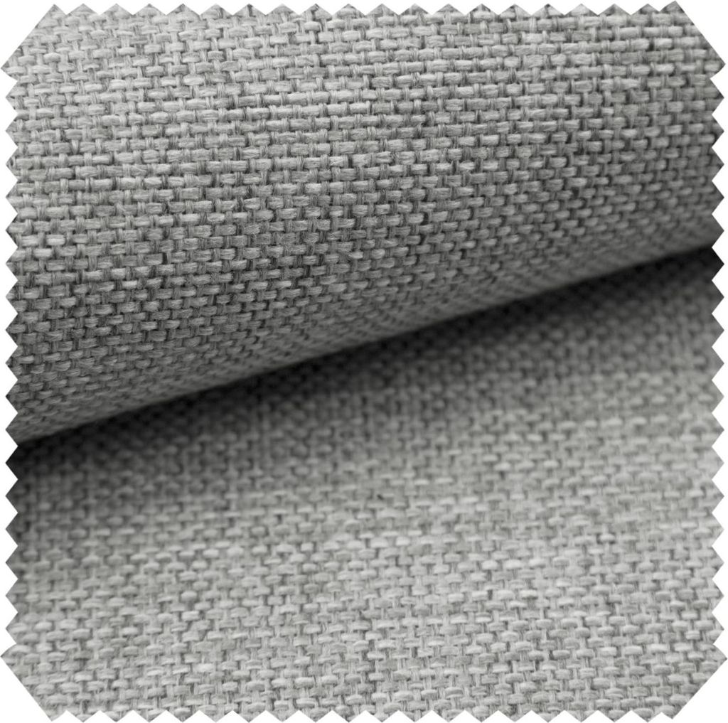 novely MUDAU - Grob Gewebter Polsterstoff - Melierter Möbelstoff mit Flachgewebe - Pflegeleichte Meterware 1lfm - Farbe: DI-91 Steingrau