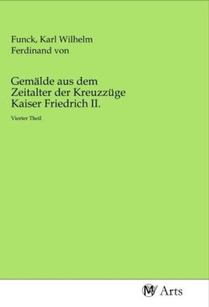Gemälde aus dem Zeitalter der Kreuzzüge Kaiser Friedrich II.