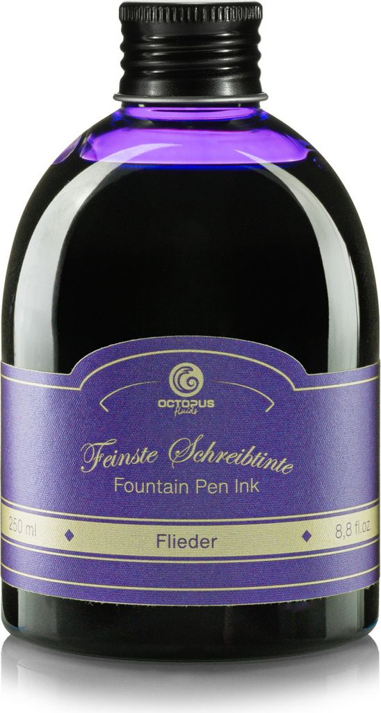 Schreibtinte Flieder 250 ml, gleichmäßiger Tintenfluss, Produktbild 