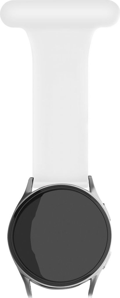 Strap-it Samsung Galaxy Watch 6 Classic 47mm Krankenschwester Anhänger (Weiß)