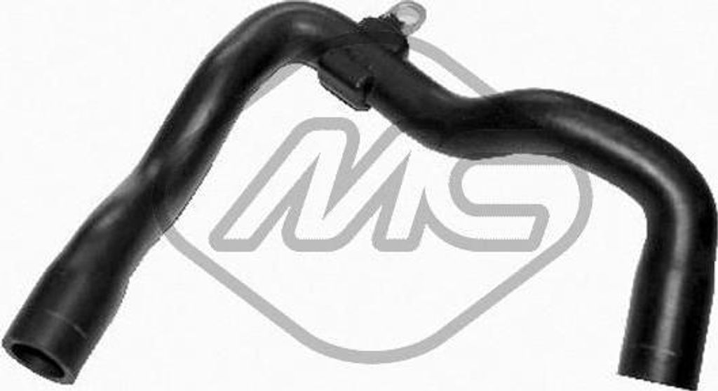 Metalcaucho 9115 Kühlerschlauch OE 6592412 kompatibel mit Transit