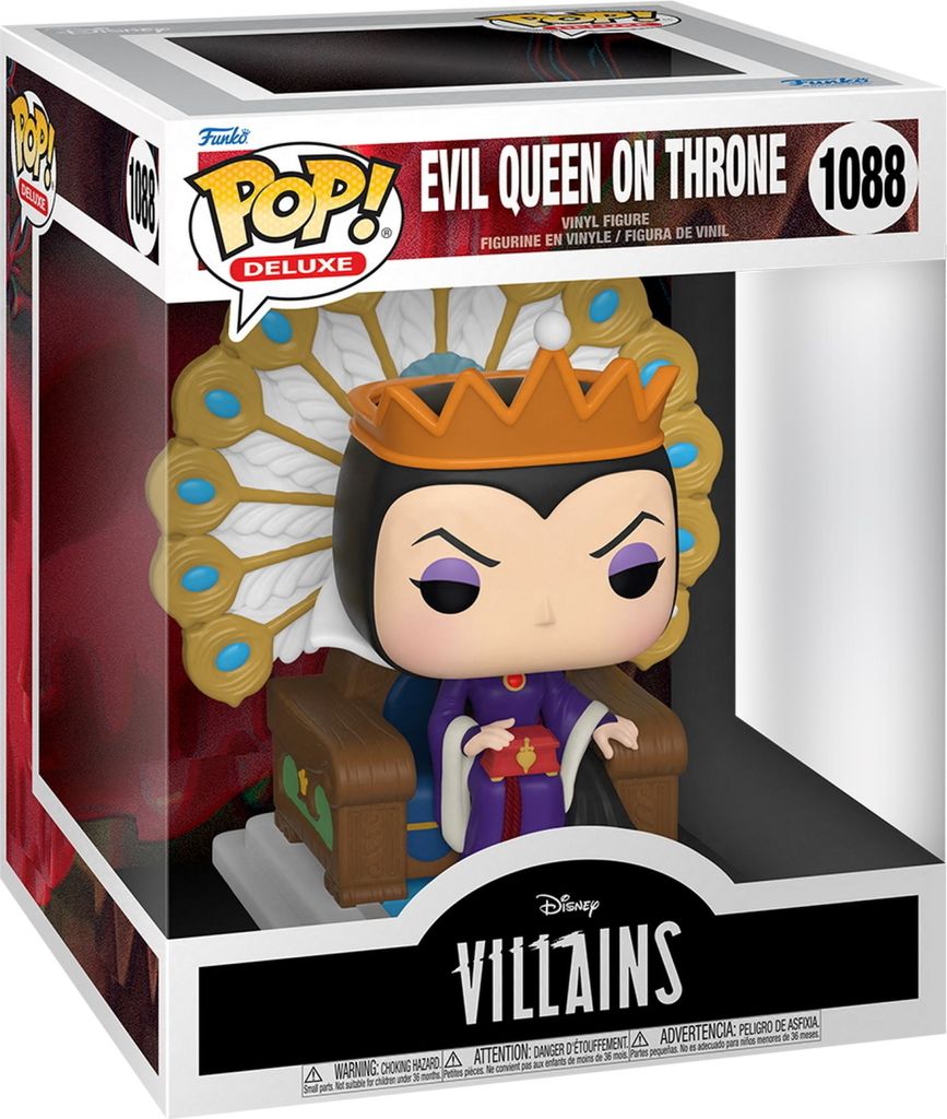 Disney Villains - Evil Queen On Throne 1088 - Funko Pop! - Vinyl Figur
