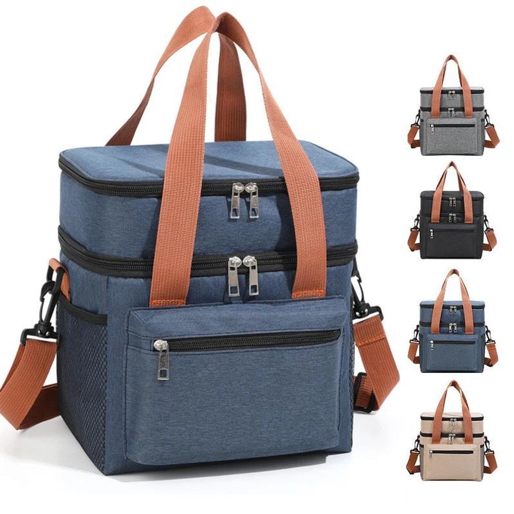 KANDONEX Kühltasche 4 Farben Picknicktasche Thermotasche Isolierte Tasche 20L