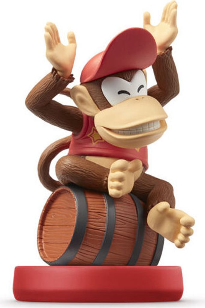 amiibo SuperMario Diddy Kong Figur Produktbild 