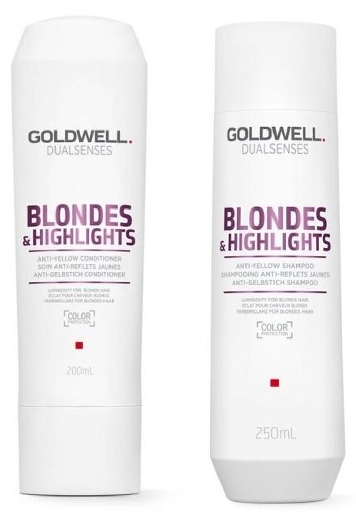 Goldwell Dualsenses Blonde & Highlights Anti-Yellow Kit Immagine del prodotto 
