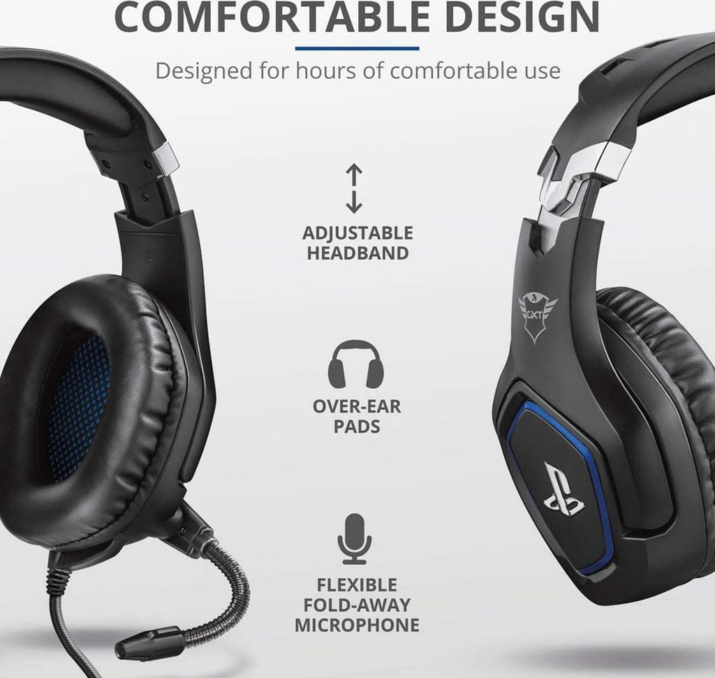 TRUST GXT488 FORZE PS4 HEADSET 23530 černá Obrázek produktu 12