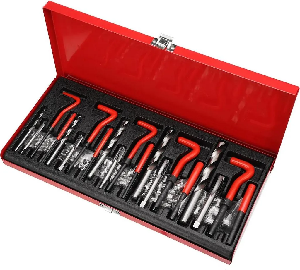 Kit réparation filetage endommagé : 131 outils pour sauver vos vis