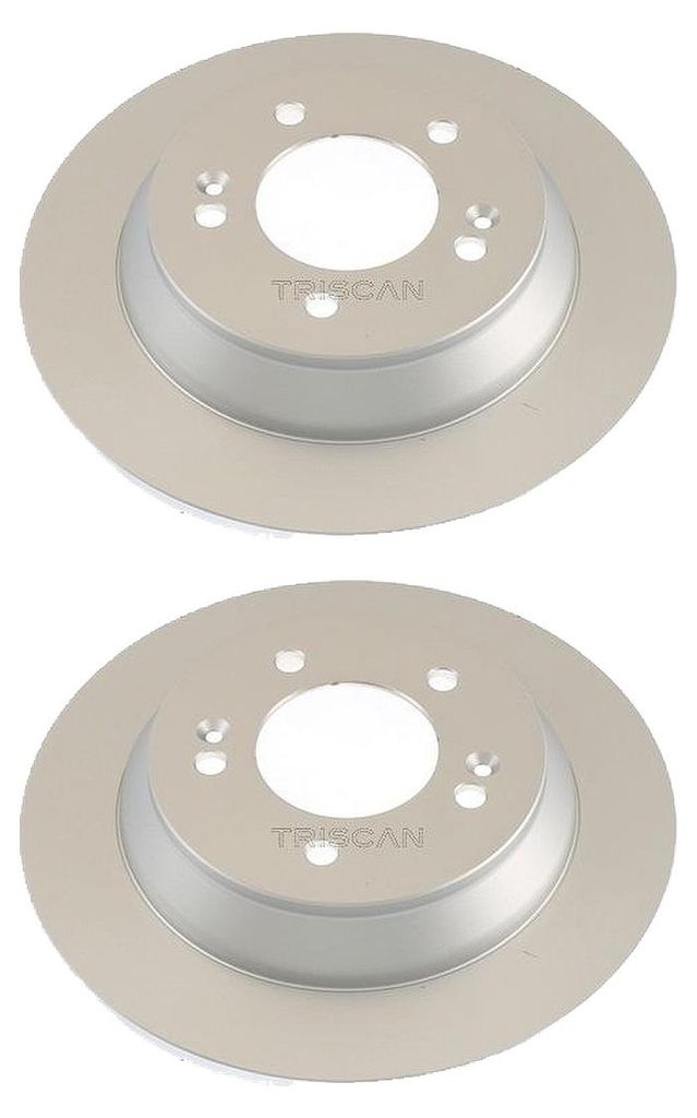 2 Bremsscheiben voll Ø 284 mm TRISCAN Bremsen-Expertise für u.a. KIA CARENS