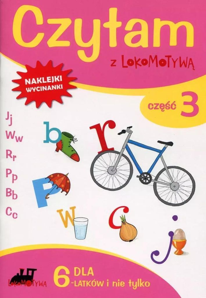 GWO Lokomotywa: Czytam z... cz.3 J, W, R, P, B, C