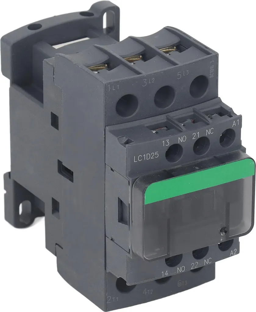 Contacteur de Puissance LC1D25 380V idéal pour Moteur et Pompe de 25A