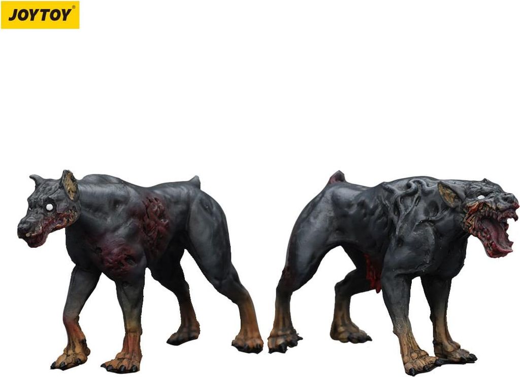 Zombie Dark Source Actionfiguren 2er-Pack Police Dogs 8 cm