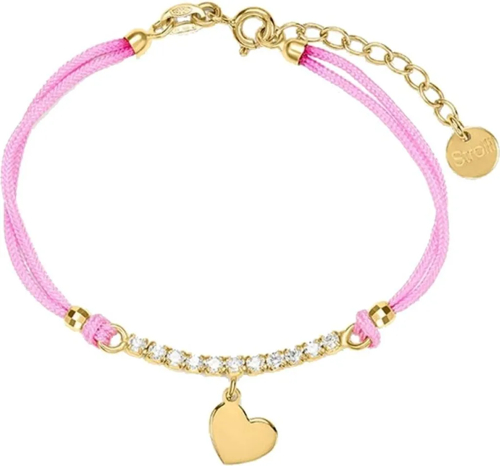 Bracciale Stroili 1697616 Silver Baby in Argento Dorato e Cubic Zirconia