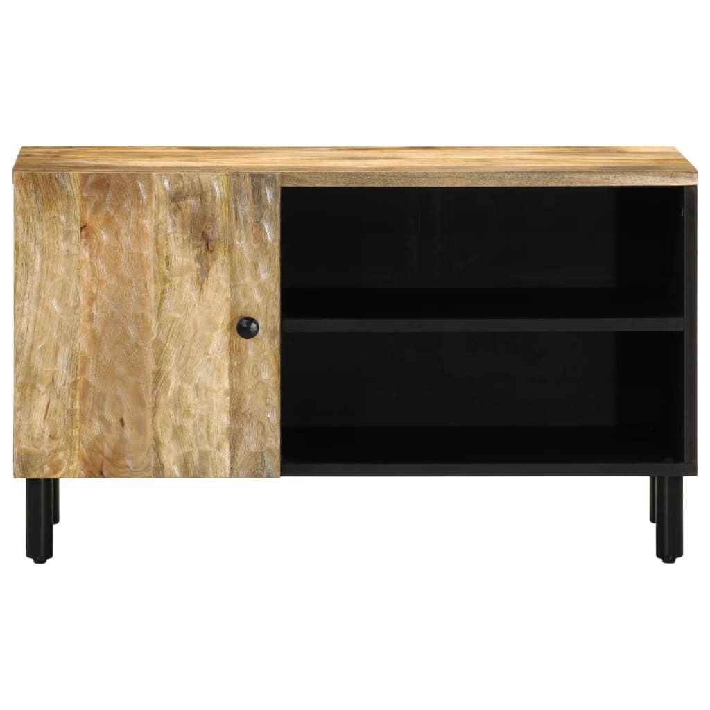 "2026 Aktion"TV-Schrank Industriestil - CLORIS - Fernsehenschrank - 80x31x46 cm Massivholz Mango - DEMöbel9178990