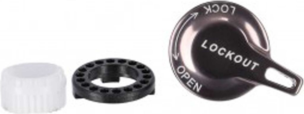 SR Suntour Einstellkappe LOR für SF20 AION35 EVO Boost, schwarz