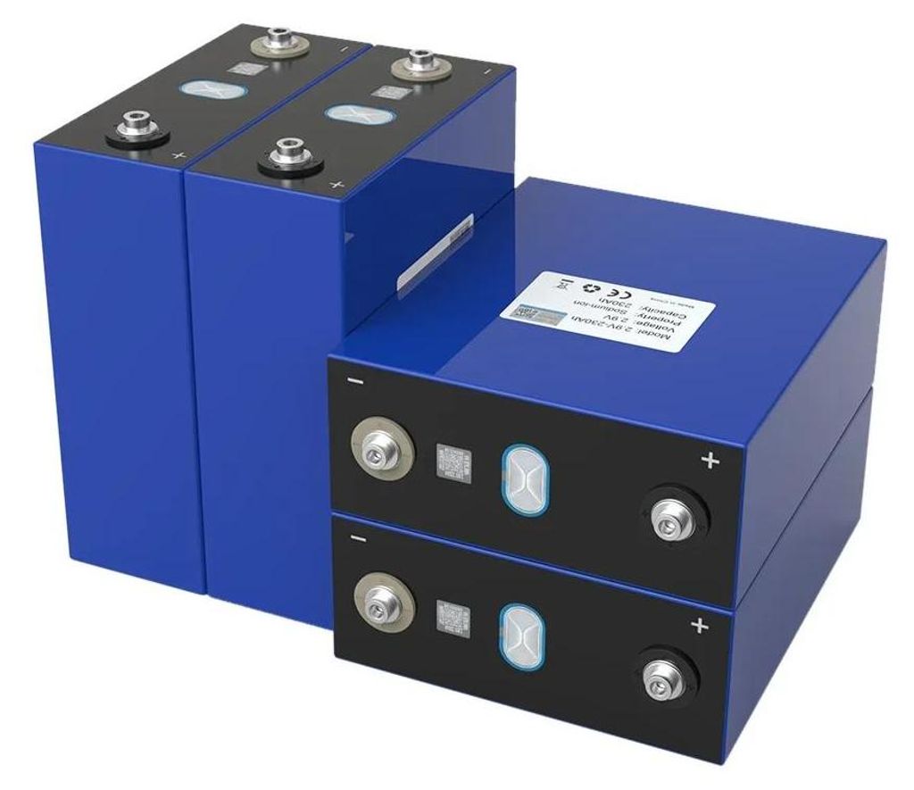 Natrium-Ionen-Akku - 3,1V 230Ah prismatische Zellen - Set Produktbild 