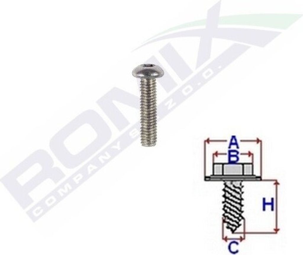 10x ROMIX C70530 Schraube