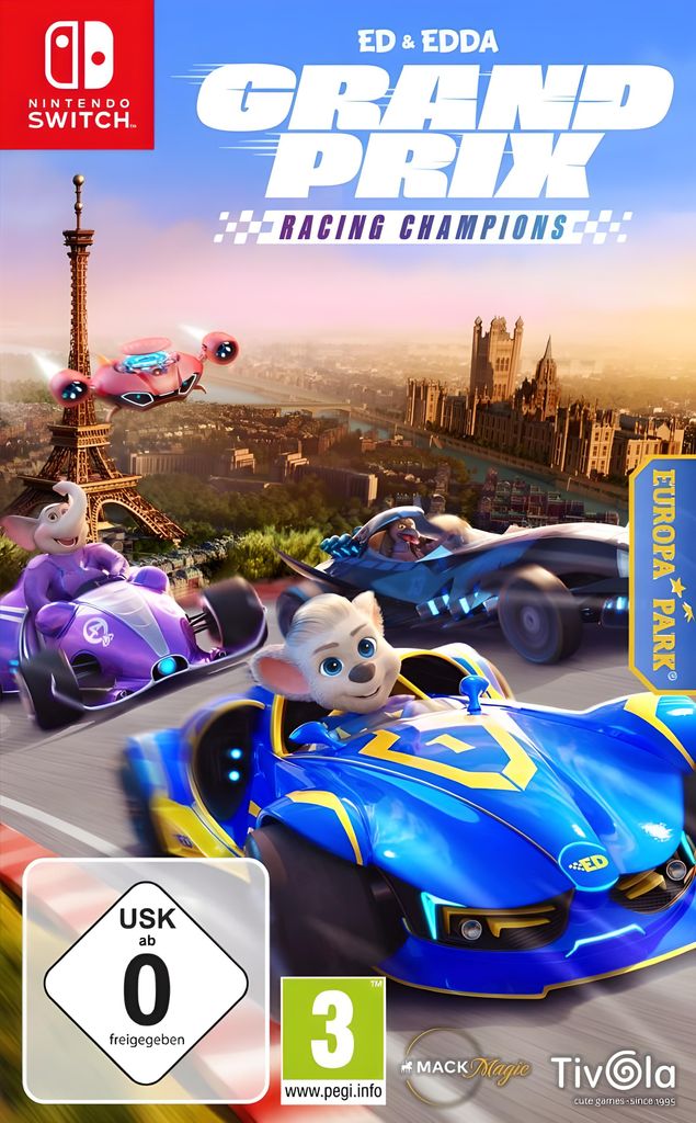 Ed & Edda: Grand Prix - Racing Champions Nintendo Produktbild 
