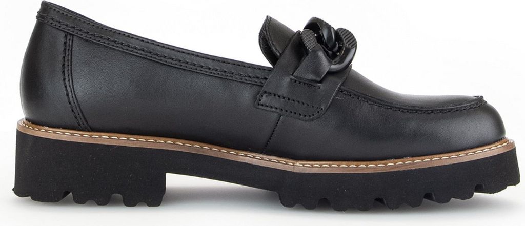 Gabor Mokassin Slipper Damen 31363136343632 Schwarz 38 1/2 EU