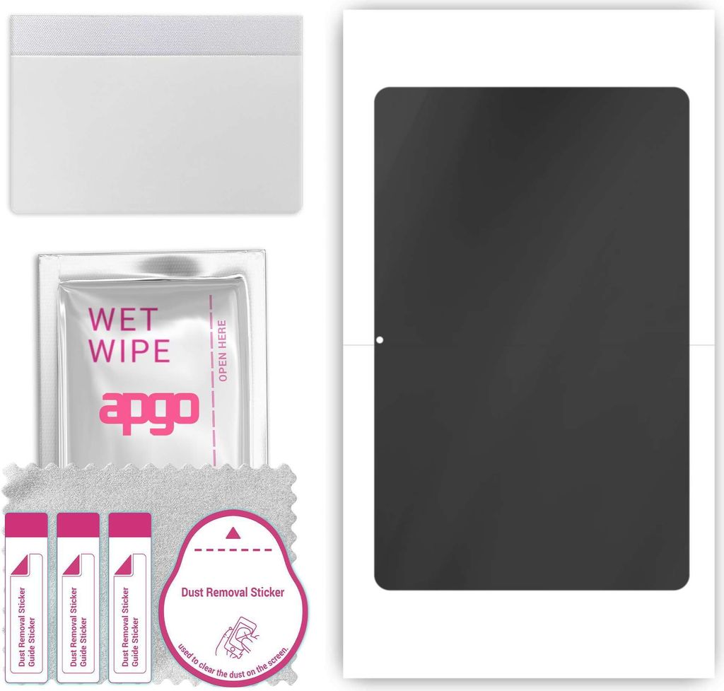 apgo Hydrogel Blickschutzfolie, Matt, kompatibel mit TCL Tab 11 WiFi, Privacy Displayschutzfolie, Schutzfolie mit Positionierhilfe, Anti-Spy, kratz...