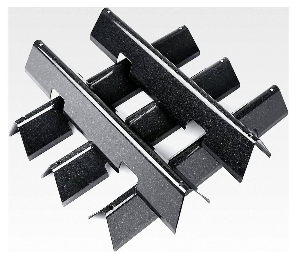 38,9 cm Flavorizer Bar für Weber Spirit I & II E-310 320 330 (mit Frontbrenner-Knöpfen), Brennerabdeckung Ersatzteile für Weber, 5 Stück