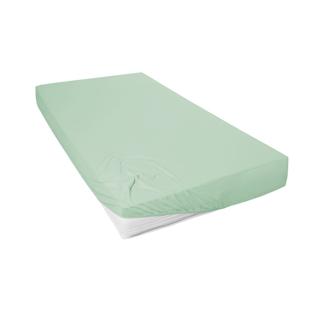 Westminster Spannbetttuch Jersey 150 x 200 cm eukalyptus
